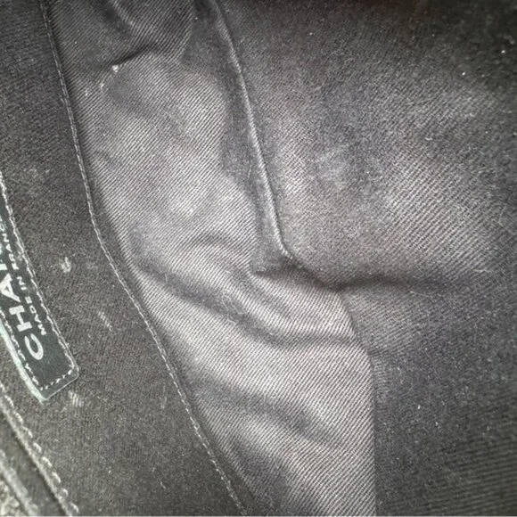 SOLD Chanel Classic Timeless CC Single Flap Metallic Caviar Shoulder Bag - Picture 15 of 16